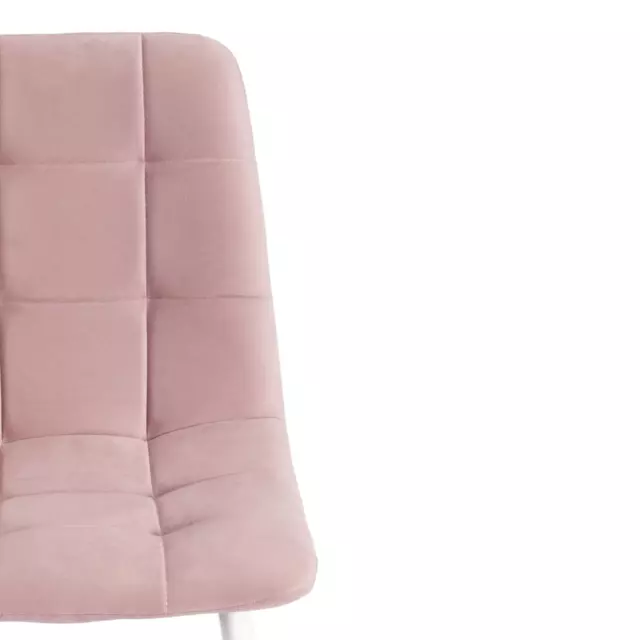 Стул Tetchair Chilly max 90x54x45 см велюр цвет розовый — изображение 6