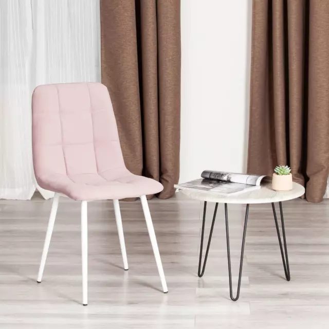 Стул Tetchair Chilly max 90x54x45 см велюр цвет розовый — изображение 10