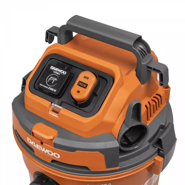 Пылесос строительный Daewoo DAVC 2500SD, 1400 Вт, 25 л — изображение 16