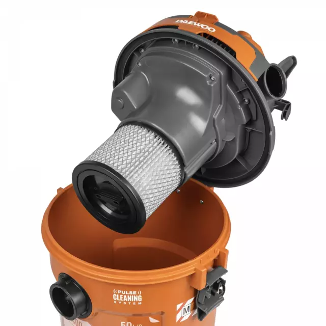 Пылесос строительный Daewoo DAVC 2500SD, 1400 Вт, 25 л — изображение 19
