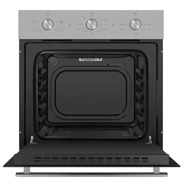 Электрический встраиваемый духовой шкаф Maunfeld AEOC6040S 59.5x59x54.5 см цвет серебристый — изображение 3