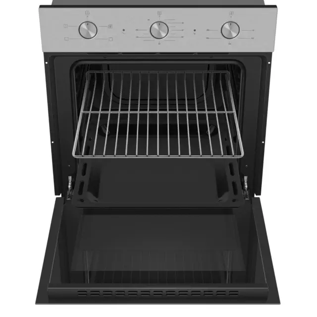 Электрический встраиваемый духовой шкаф Maunfeld AEOC6040S 59.5x59x54.5 см цвет серебристый — изображение 4