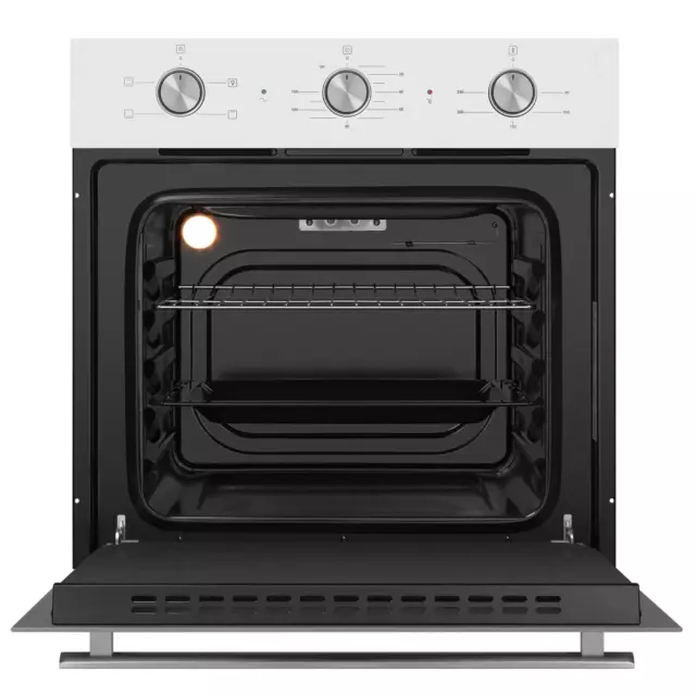 Электрический встраиваемый духовой шкаф Maunfeld AEOC6040W 59.5x59x54.5 см цвет белый — изображение 2