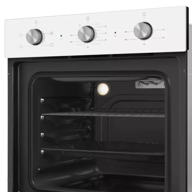 Электрический встраиваемый духовой шкаф Maunfeld AEOC6040W 59.5x59x54.5 см цвет белый — изображение 5
