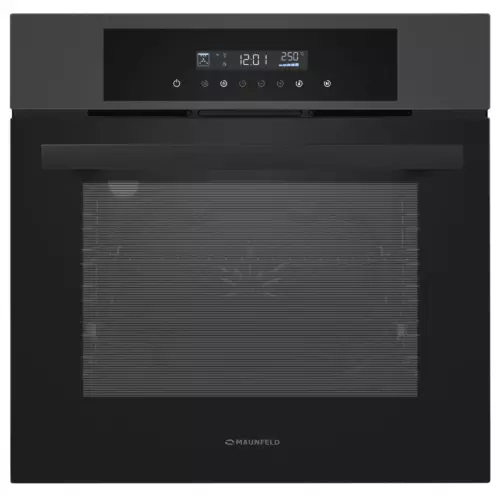 Электрический встраиваемый духовой шкаф Maunfeld AEOD6063G1 59.5x59x52.5 см цвет темно-серый