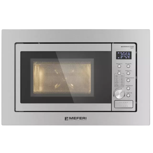 Встраиваемая микроволновая печь Meferi MMO6020IX POWER 20 л 60x35x39 см цвет серебристый — изображение 8