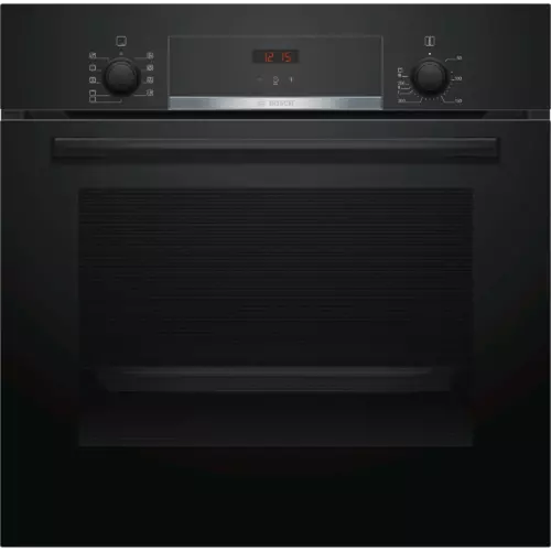 Электрический встраиваемый духовой шкаф Bosch HBF534EB0Q 59.4x59.5x54.8 см цвет черный
