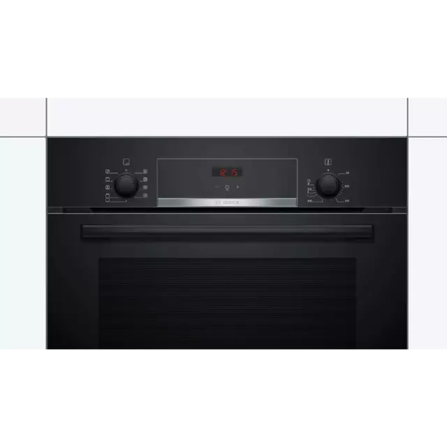 Электрический встраиваемый духовой шкаф Bosch HBF534EB0Q 59.4x59.5x54.8 см цвет черный — изображение 2