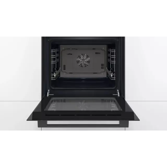Электрический встраиваемый духовой шкаф Bosch HBF534EB0Q 59.4x59.5x54.8 см цвет черный — изображение 3