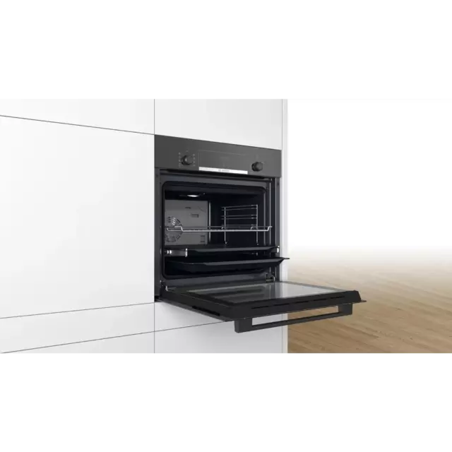 Электрический встраиваемый духовой шкаф Bosch HBF534EB0Q 59.4x59.5x54.8 см цвет черный — изображение 4