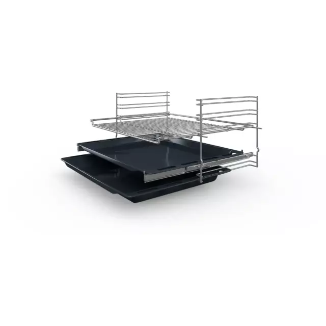 Электрический встраиваемый духовой шкаф Bosch HBF534EB0Q 59.4x59.5x54.8 см цвет черный — изображение 5