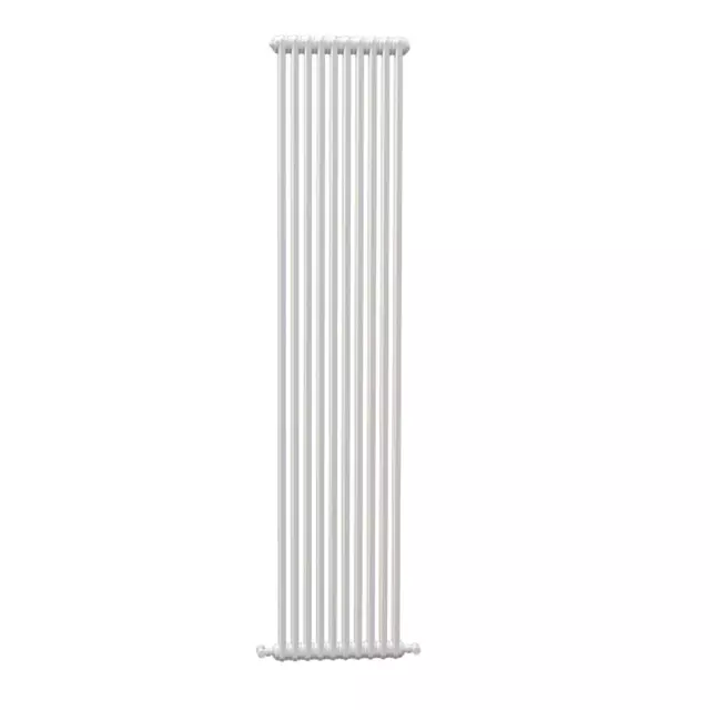 Радиатор трубчатый Guardo Pilon Aqua 2T-2200 8 NK 50/384 8 секций нижнее подключение сталь двухсторонний цвет белый