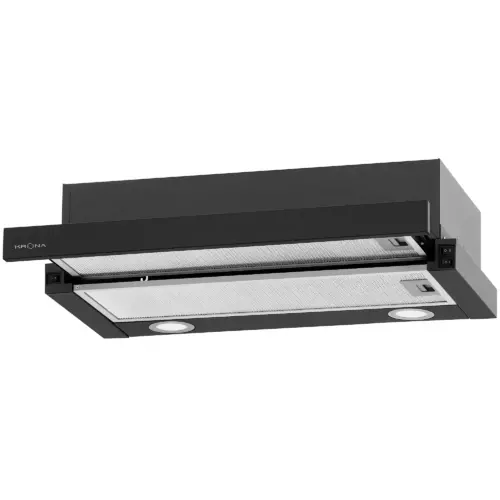 Встраиваемая вытяжка Krona Kamilla T 600 Black 59.7 см цвет черный