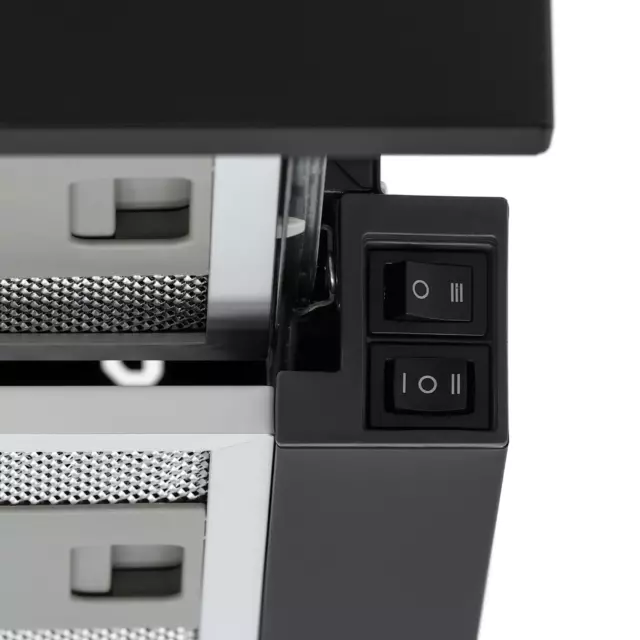 Встраиваемая вытяжка Krona Kamilla T 600 Black 59.7 см цвет черный — изображение 11