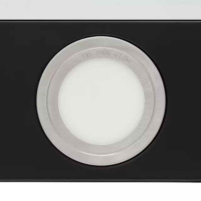 Встраиваемая вытяжка Krona Kamilla T 600 Black 59.7 см цвет черный — изображение 12