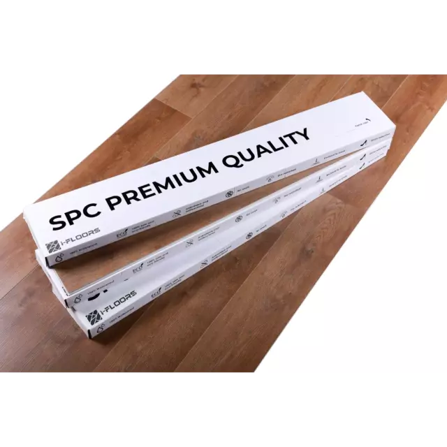 SPC плитка I-Floors Chamfer Дуб Тахо 43 класс толщина 4 мм 2.23 м², цена за упаковку — изображение 2