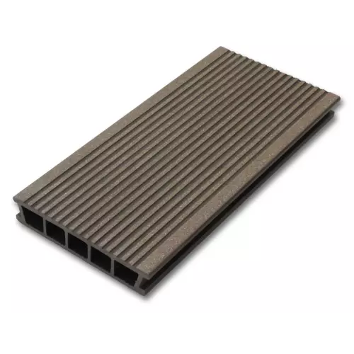 Террасная доска ДПК Terradeck цвет коричневый 2000x152x28мм вельвет брашированный 0.31м² 2шт