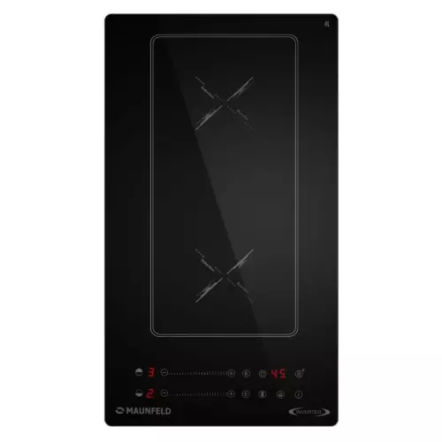 Индукционная варочная панель Maunfeld CVI292S2BBKA Inverter 29 см 2 конфорки цвет черный