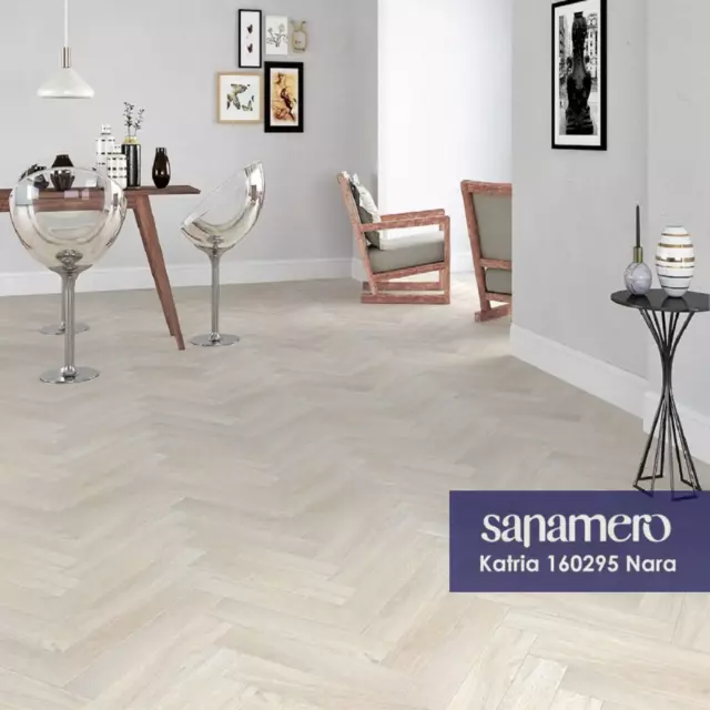 SPC плитка Sanamero Katria Nara 31 класс толщина 4 мм 1.96 м², цена за упаковку