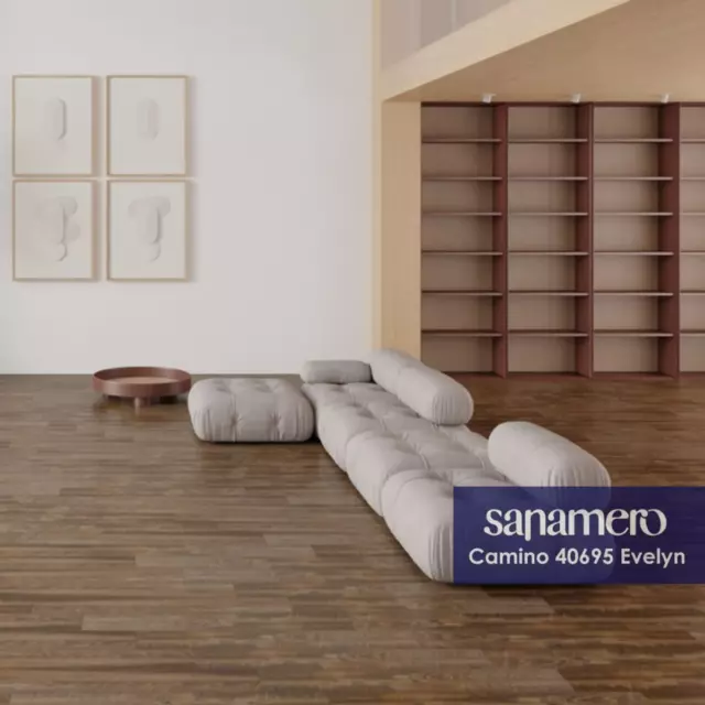 SPC плитка Sanamero Camino Evelyn 33 класс толщина 4.50 мм 2.009 м², цена за упаковку — изображение 4