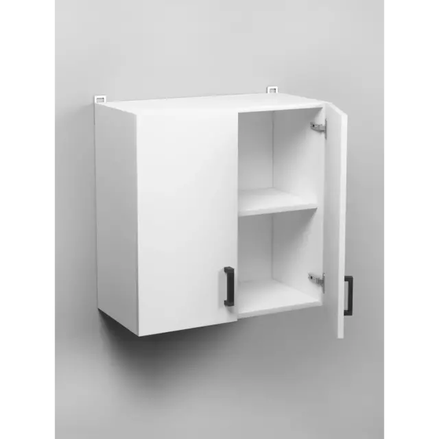 Навесной шкаф Regent Style Кухонный модуль подвесной 60x60x30 см 2 дверцы фасад белый ЛДСП каркас белый ЛДСП — изображение 2