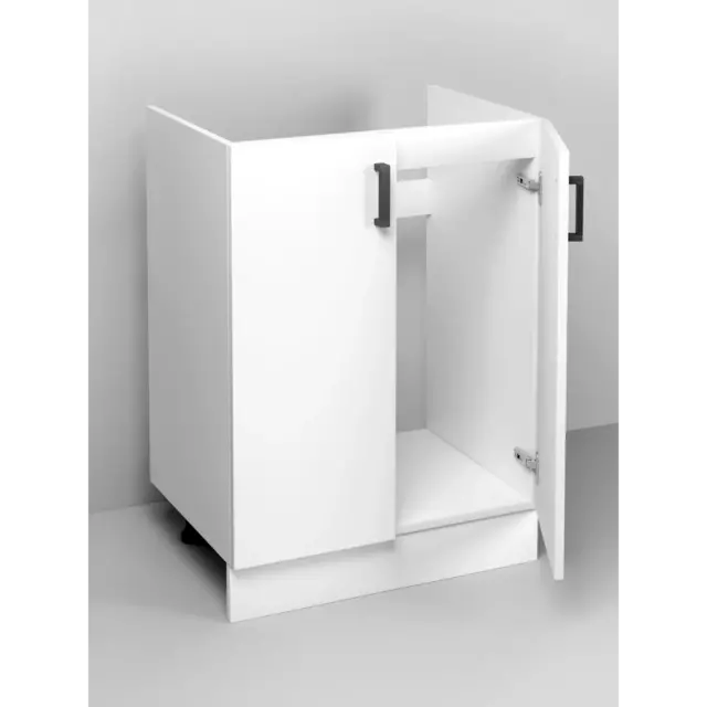 Напольный шкаф Regent Style Кухонный модуль напольный 60x80x46.60 см фасад белый ЛДСП каркас белый ЛДСП — изображение 2