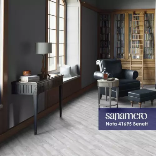SPC плитка Sanamero Nota Benett 42 класс толщина 3.60 мм 2.23 м², цена за упаковку