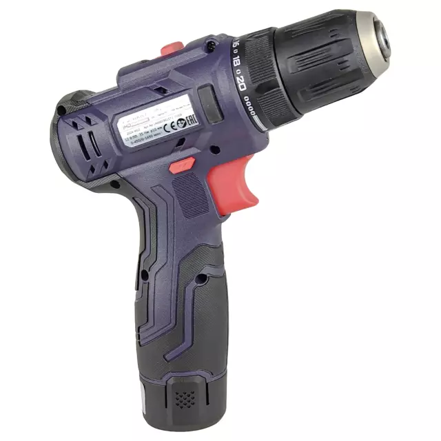 Шуруповерт аккумуляторный Sparky BR 2 12Li-C HD 14000196157, 12 В Li-Ion 2x2 Ач — изображение 2
