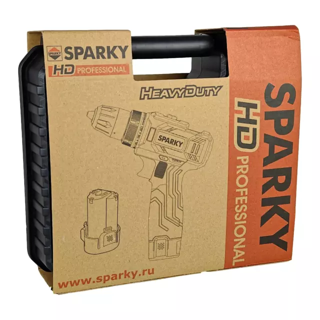 Шуруповерт аккумуляторный Sparky BR 2 12Li-C HD 14000196157, 12 В Li-Ion 2x2 Ач — изображение 6