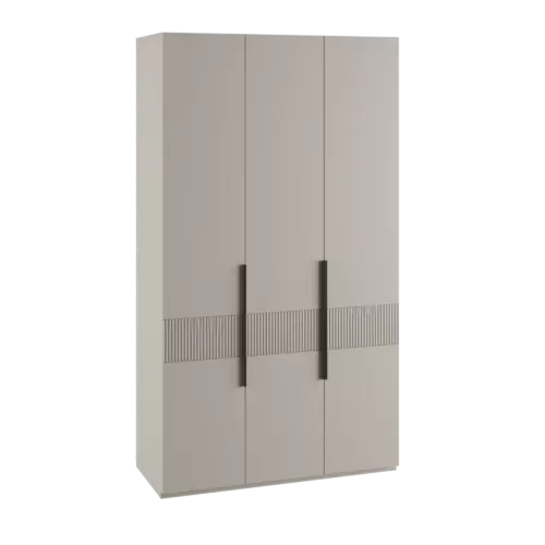 Шкаф Альбина 135x210x50 см ЛДСП цвет кашемир
