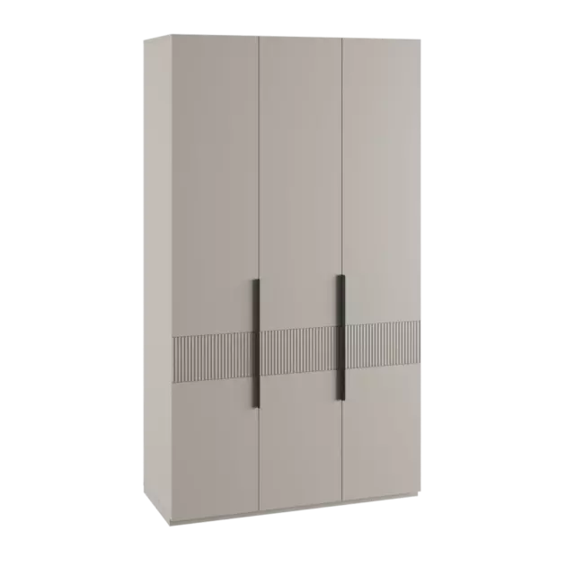 Шкаф Альбина 135x210x50 см ЛДСП цвет кашемир