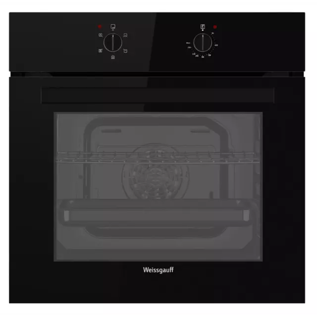 Электрический духовой шкаф Weissgauff EOM 185 BV 60х60х55 см цвет черный