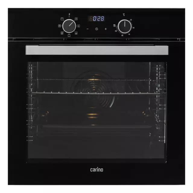 Электрический встраиваемый духовой шкаф Carino CB6EB56016 59.5х59.5х56 см цвет черный — изображение 2