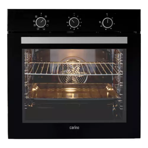 Электрический встраиваемый духовой шкаф Carino CB6EB16011 59.5х59.5х56 см цвет черный