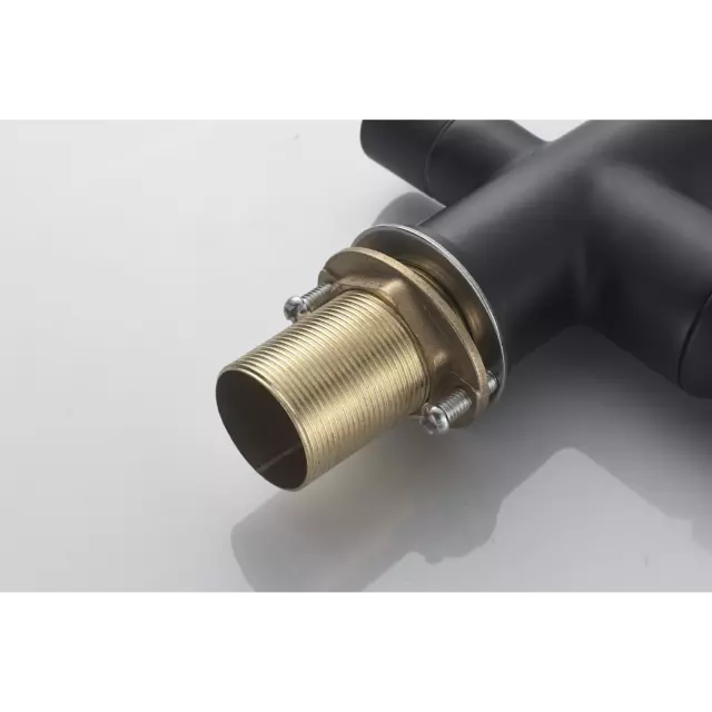 Смеситель для кухни Maretti Project Black с подключением фильтра поворотный излив 29 см цвет черный — изображение 6