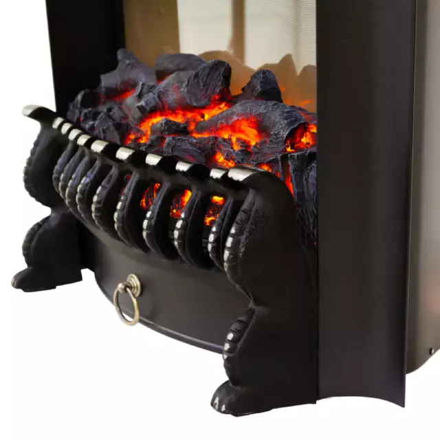 Каминокомплект Realflame Turin STD/EUG WT с очагом Fobos Lux BL 1550Вт белый — изображение 6