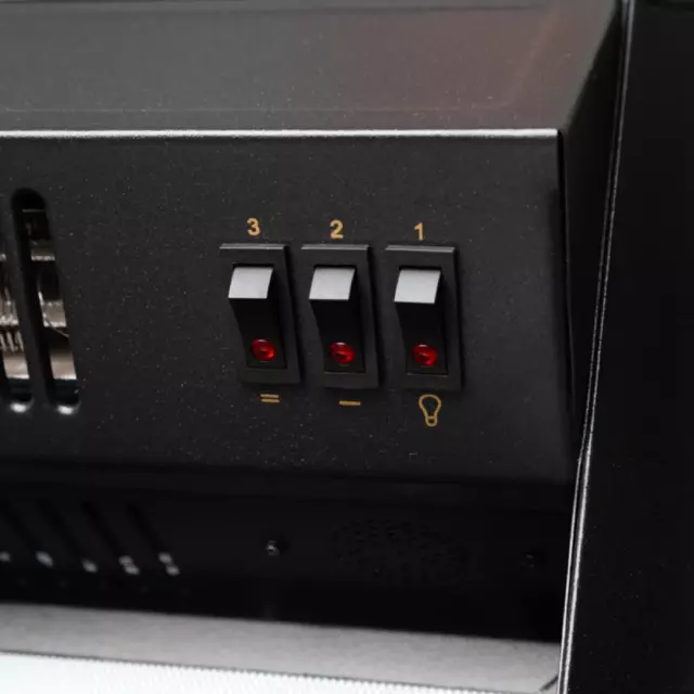 Каминокомплект Realflame Turin STD/EUG WT с очагом Fobos Lux BL 1550Вт белый — изображение 9