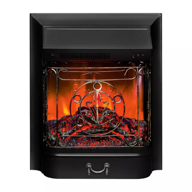 Каминокомплект Realflame Sevilla STD NT-F315 с очагом Majestic Lux BL 1550Вт орех — изображение 5