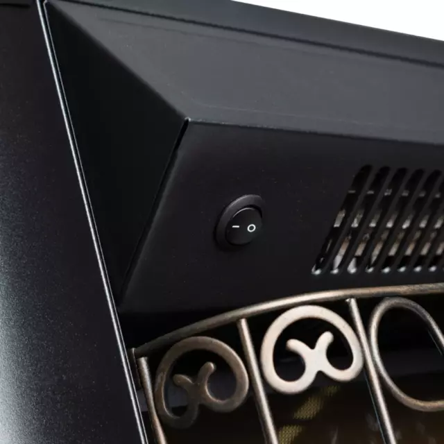 Каминокомплект Realflame Sevilla STD NT-F315 с очагом Majestic Lux BL 1550Вт орех — изображение 6
