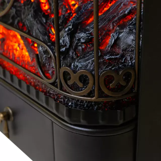 Каминокомплект Realflame Sevilla STD NT-F315 с очагом Majestic Lux BL 1550Вт орех — изображение 10