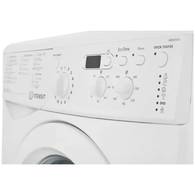 Стиральная машина Indesit Iwsd 51051 cis 59.5x85x42 см 5 кг цвет белый — изображение 2