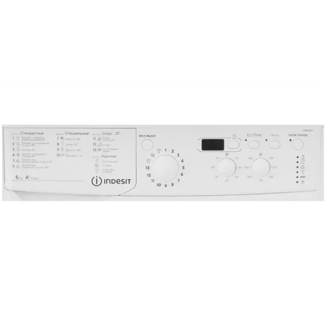 Стиральная машина Indesit Iwsd 51051 cis 59.5x85x42 см 5 кг цвет белый — изображение 6