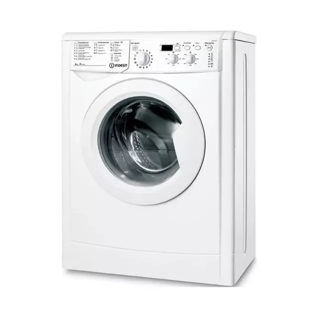 Стиральная машина Indesit Iwud 4105 (cis) 59.5x85x33 см 4 кг цвет белый