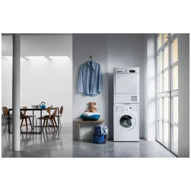 Стиральная машина Indesit Iwud 4105 (cis) 59.5x85x33 см 4 кг цвет белый — изображение 2
