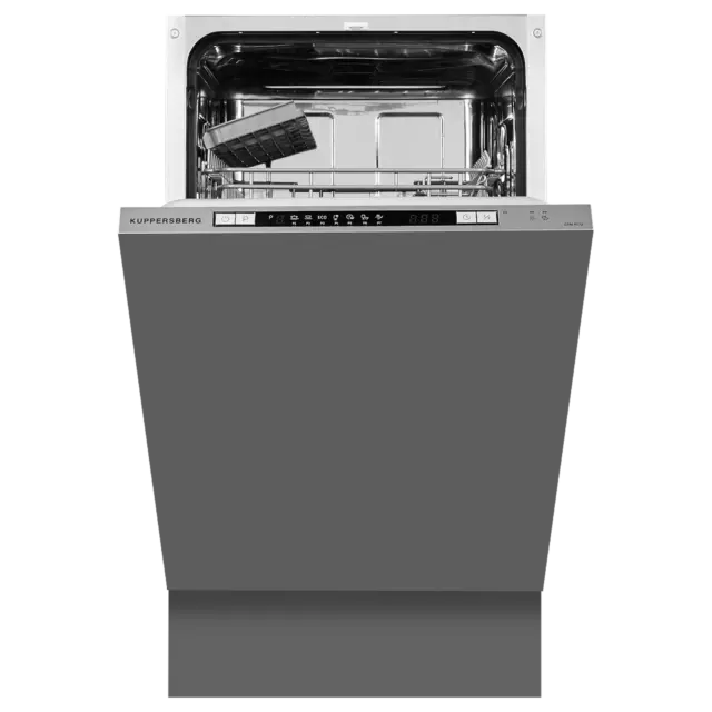 Встраиваемая посудомоечная машина Kuppersberg 6110 45x81.50x55 см цвет серебристый — изображение 2