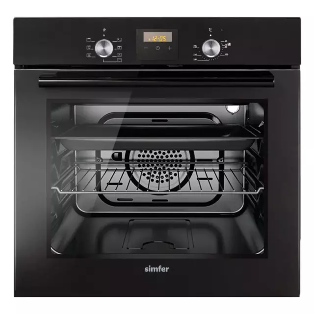Электрический духовой шкаф Simfer B6EB56070 60x59.5x57 см цвет черный — изображение 11